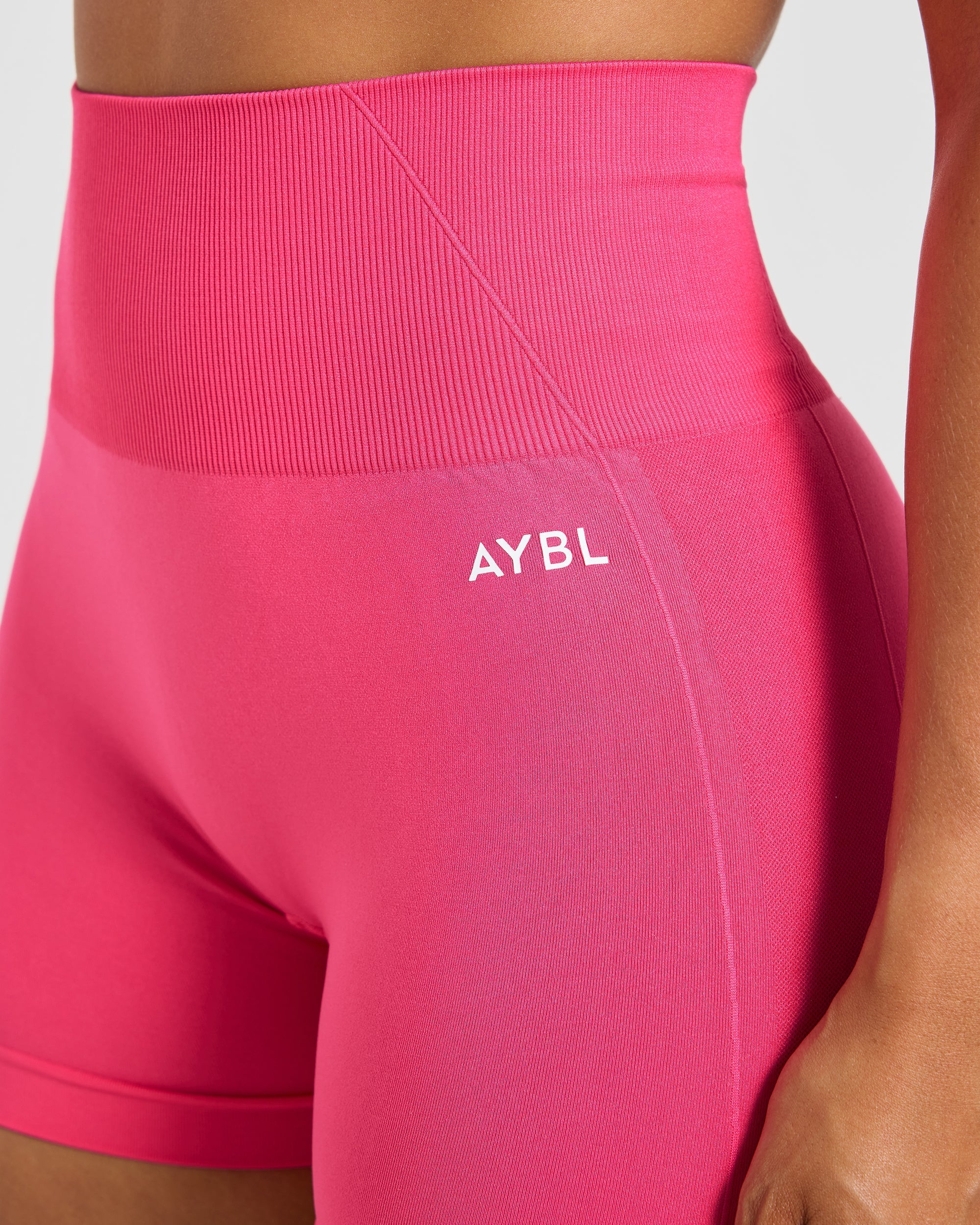 Empower Seamless Shorts - Raspberry Sorbet
