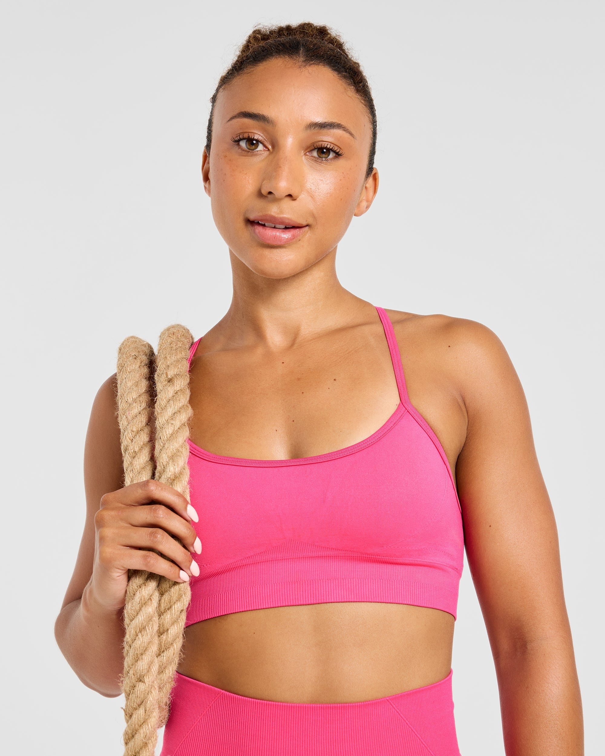 Empower Seamless Sports Bra - Raspberry Sorbet