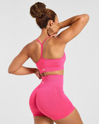 Empower Seamless Shorts - Raspberry Sorbet