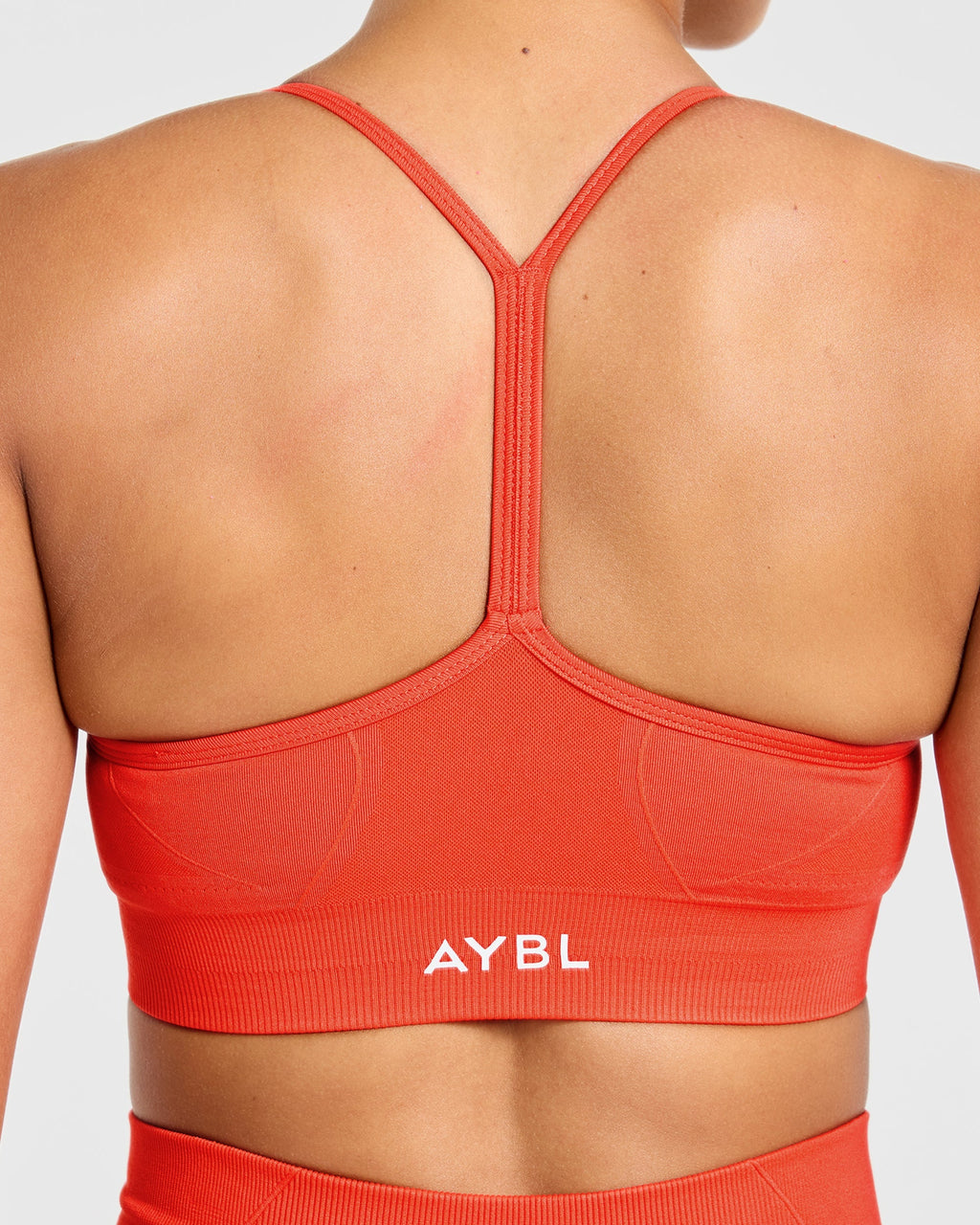 Empower Seamless Sports Bra - Hot Oranje