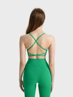Norevielle Crisscross Back Active Cami, color option