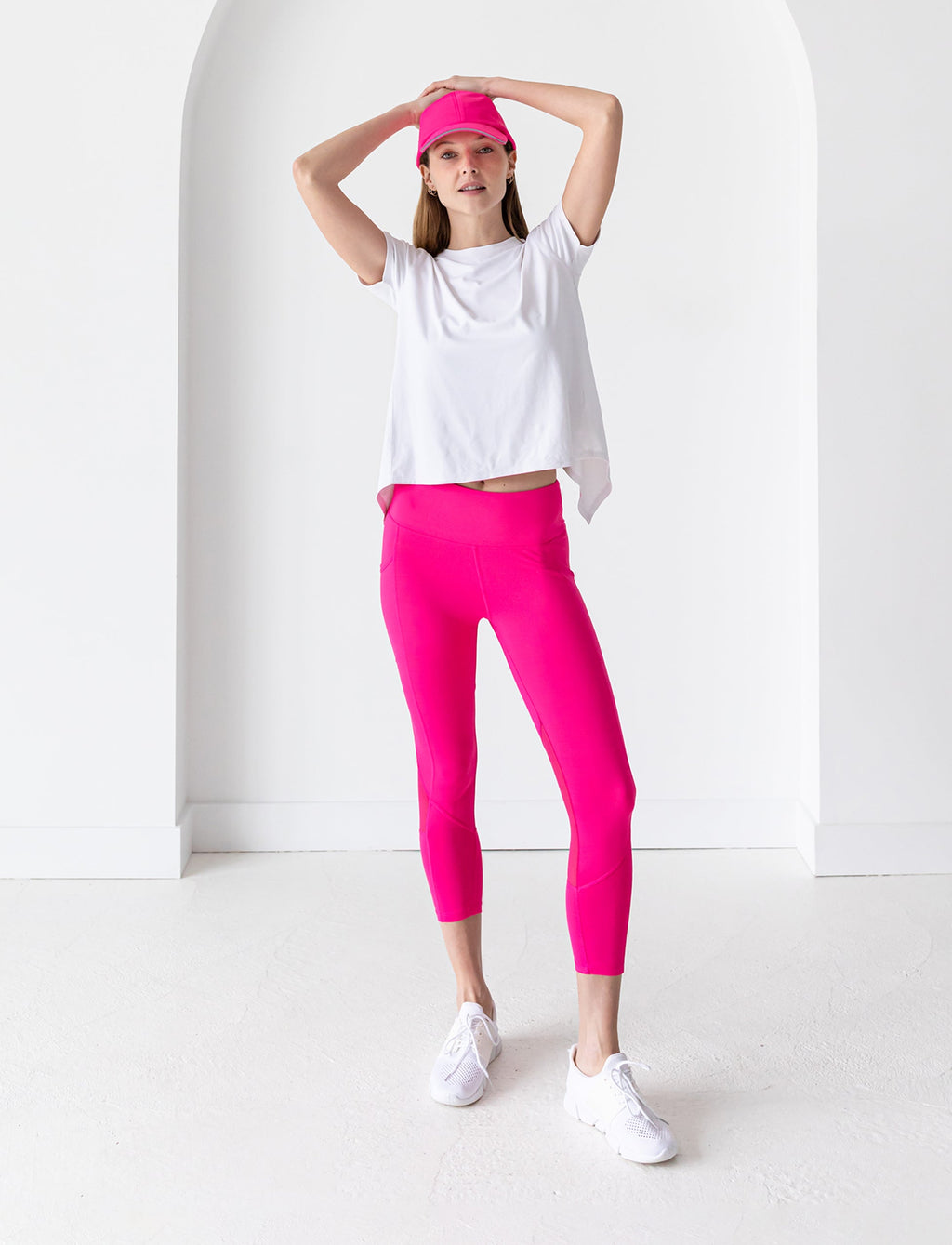 LADIES SPLIT BACK T-SHIRT