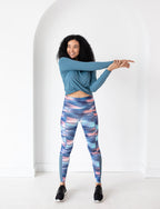 LADIES WRAP FRONT T