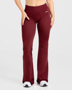 Adapt Seamless Flared Leggings - Autumn Rood