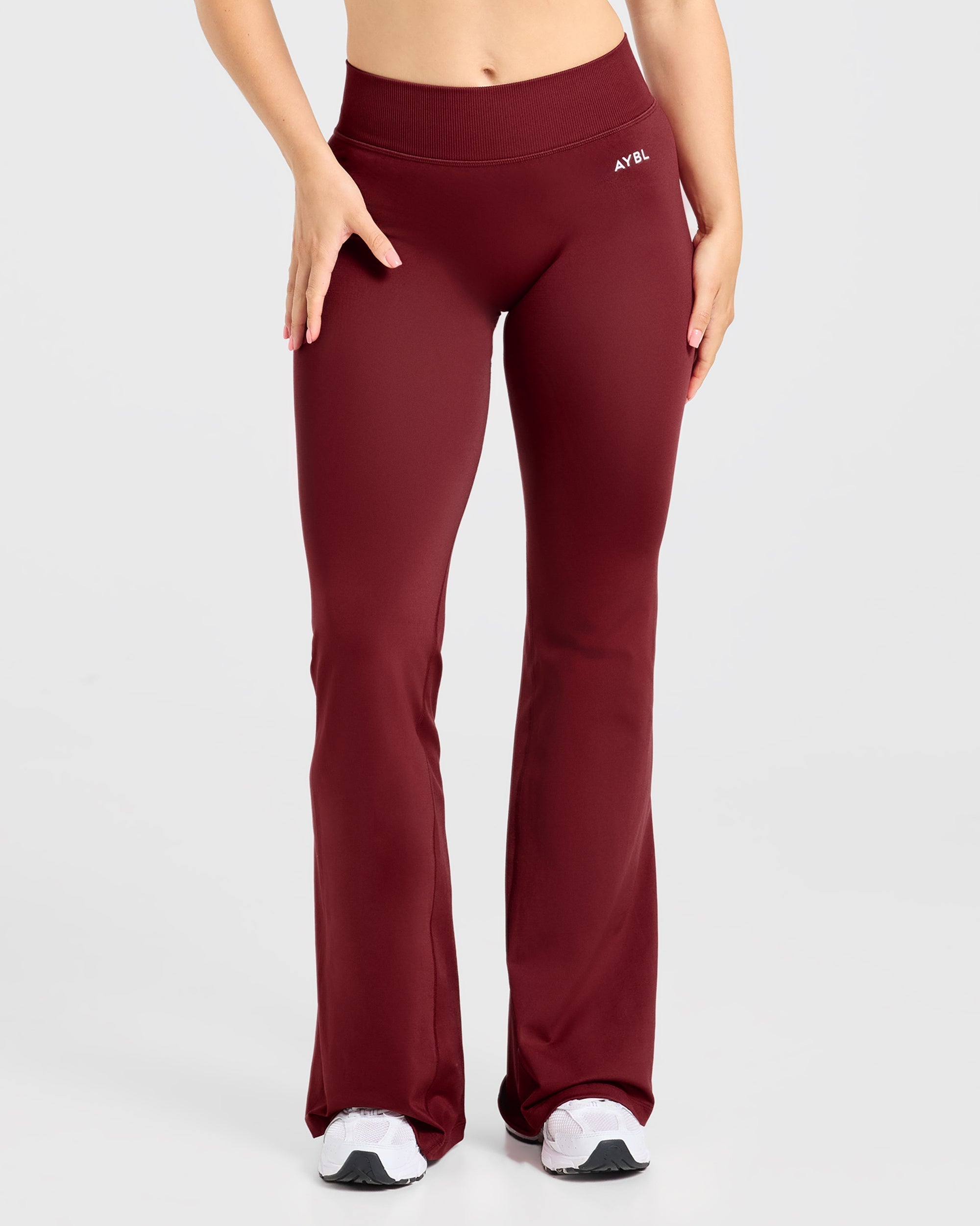 Adapt Seamless Flared Leggings - Autumn Rood