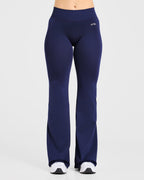 Adapt Seamless Flared Leggings - Deep Navy
