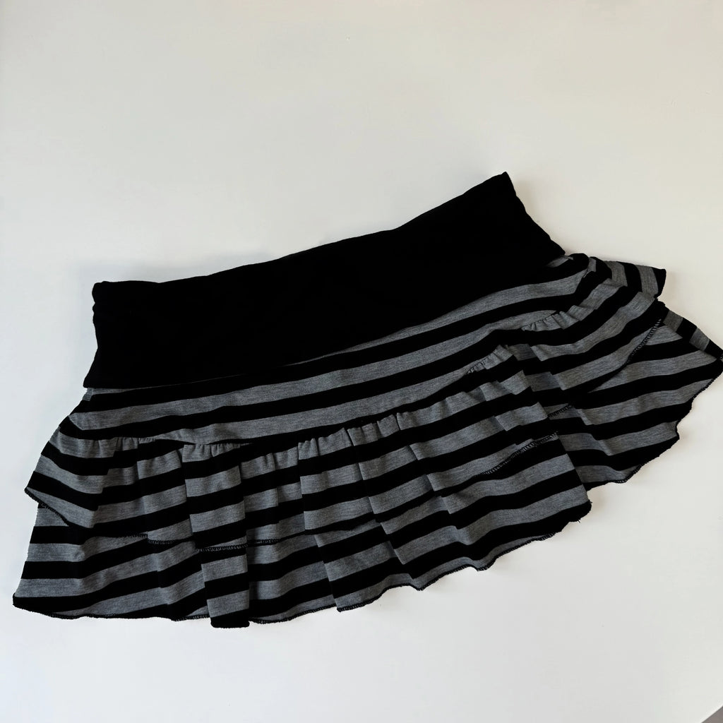 Women's Skirts Street Style Retro High Street Versatile Classic Striped Mini Skirt Skirts for Women Mini Skirt