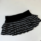 Women's Skirts Street Style Retro High Street Versatile Classic Striped Mini Skirt Skirts for Women Mini Skirt