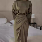 Dress Women Eid Abaya Party Dresses Dubai Kaftan Jalabiya Ramadan Muslim Abayas Morocco Arab Long Robe Lace Up Islam Vestidos