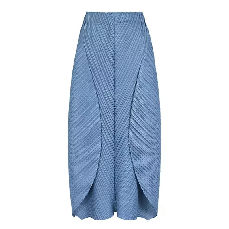 Skirts for Women Woman Clothes New Beautiful Lssey Miyake Solid Color 2025 Spring and Summer new big Skirt Women's Dress Skirts