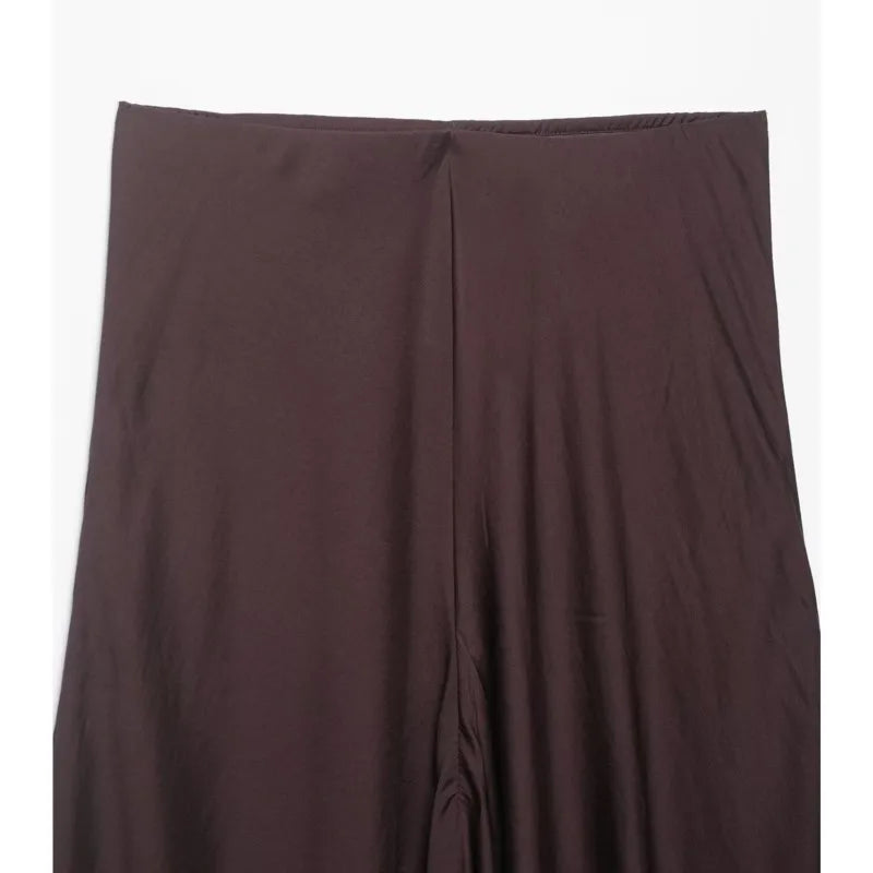 Women's Skirts 2026 Spring Summer Fashion Elastic Waist Flared Skirt Elegant Female A-line Skirt High Waist Casual Skirts