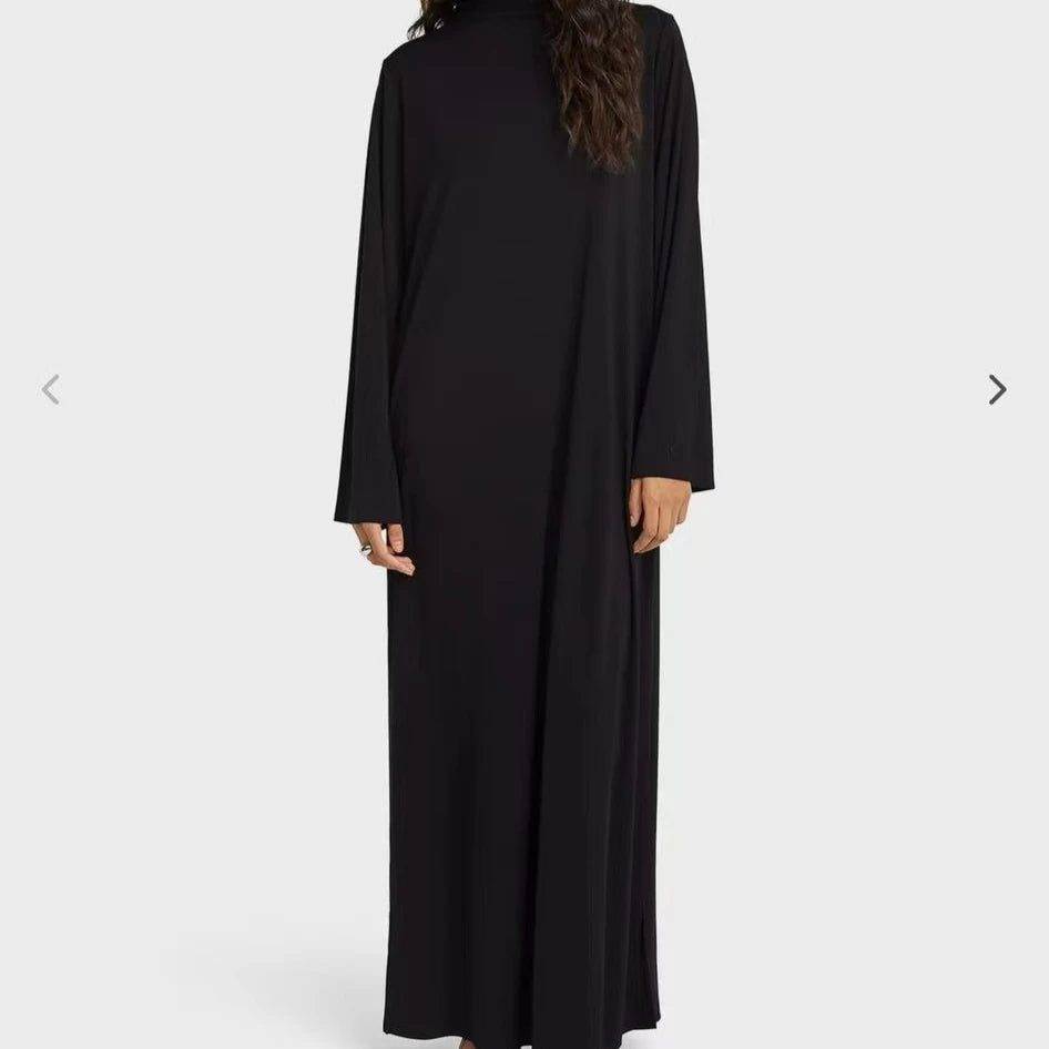 Dress Women Eid Modest Dresses Prayer Abayas Dubai Vestidos Saudi Arabic Long Robe Kaftan Morocco Jalabiya Ramadan Caftan