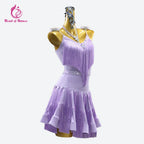 Dress For Dancing 2026 Latin Dance Parties Wear Costumes Ballroom Clothes Sexy Skirt Girls Prom Stage Jumpsuit Sports Match Suit