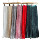Skirts Women Mid Length Skirt A Line High Waist Slim Fit Elegant Splice Y2k Streetwear Work Lace Casual Pleated Summer 2026