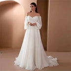 Dresses For Woman Elegant vestidos Solid Color Slim Robe Evening Dress Sexy One Line Neck Simple Style Long Sleeves Simple Style