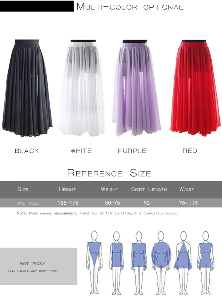 Ballet practice costume, ballet dance dress, full-skirted dance practice skirt, modern dance dress, dance outfit