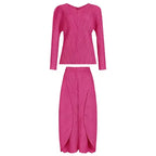 Skirts for Women Woman Clothes New Beautiful Lssey Miyake Solid Color 2025 Spring and Summer new big Skirt Women's Dress Skirts