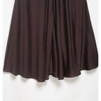 Women's Skirts 2026 Spring Summer Fashion Elastic Waist Flared Skirt Elegant Female A-line Skirt High Waist Casual Skirts