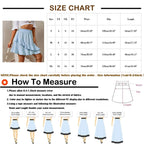 Women'S Skirt Fashion Women'S Ruffle Skirt High Waist Irregular Solid Color Short Skirt Women'S Fashionable Solid Color Skirt