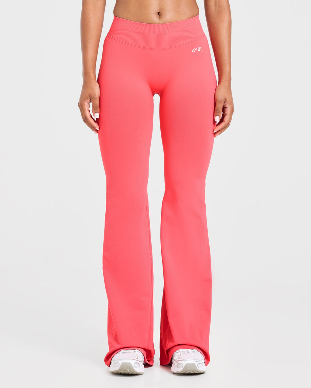 Enhance Seamless Flared Leggings - Summer Coral
