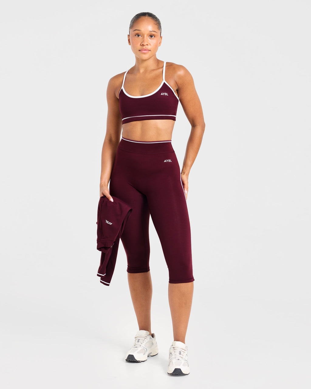 Form Capris - Deep Mulberry
