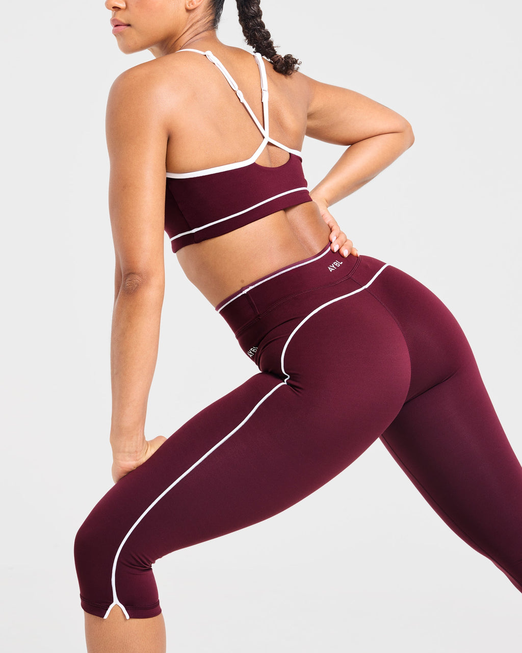 Form Capris - Deep Mulberry