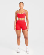 Form Shorts - Rood