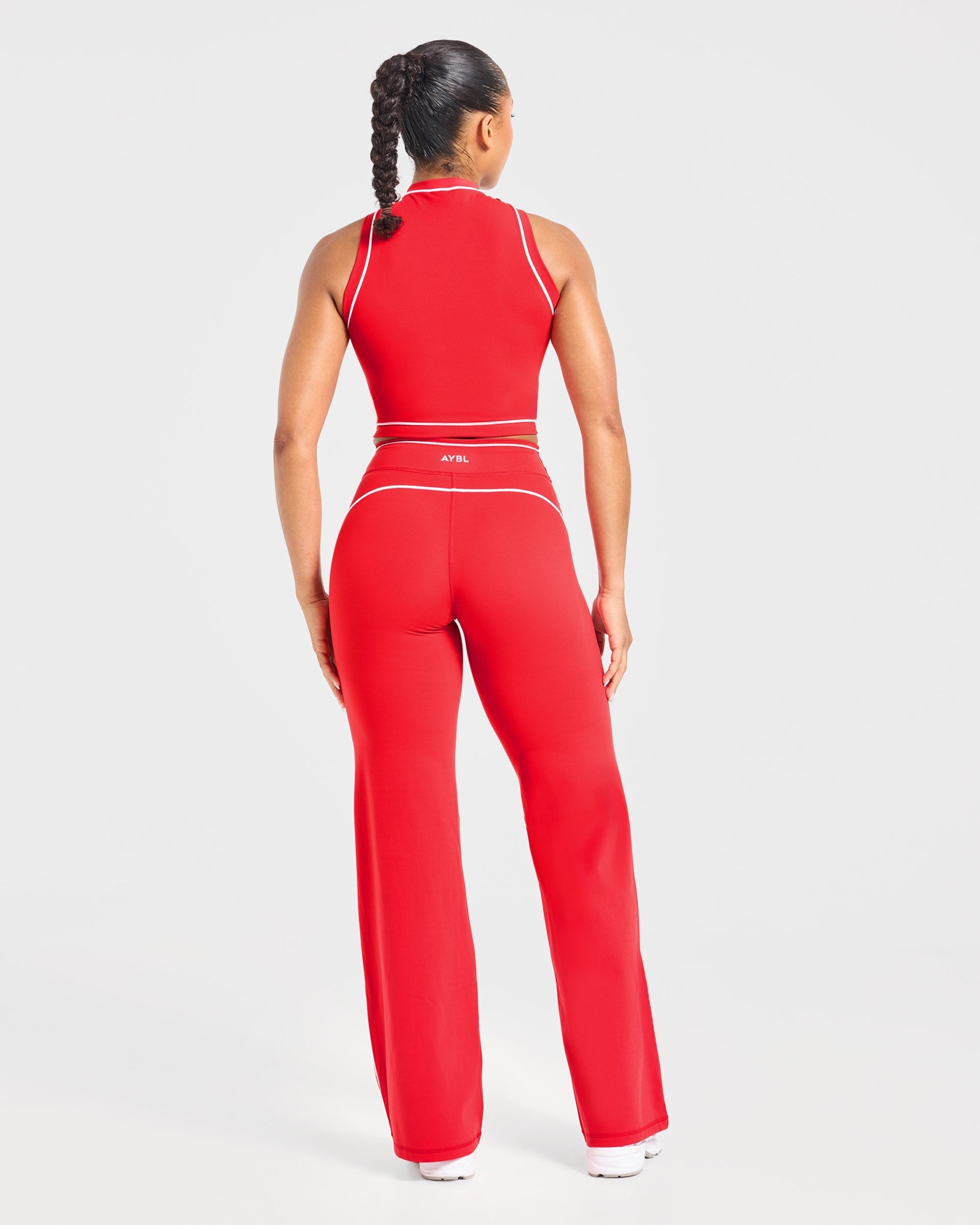 Form Flared Leggings - Rood