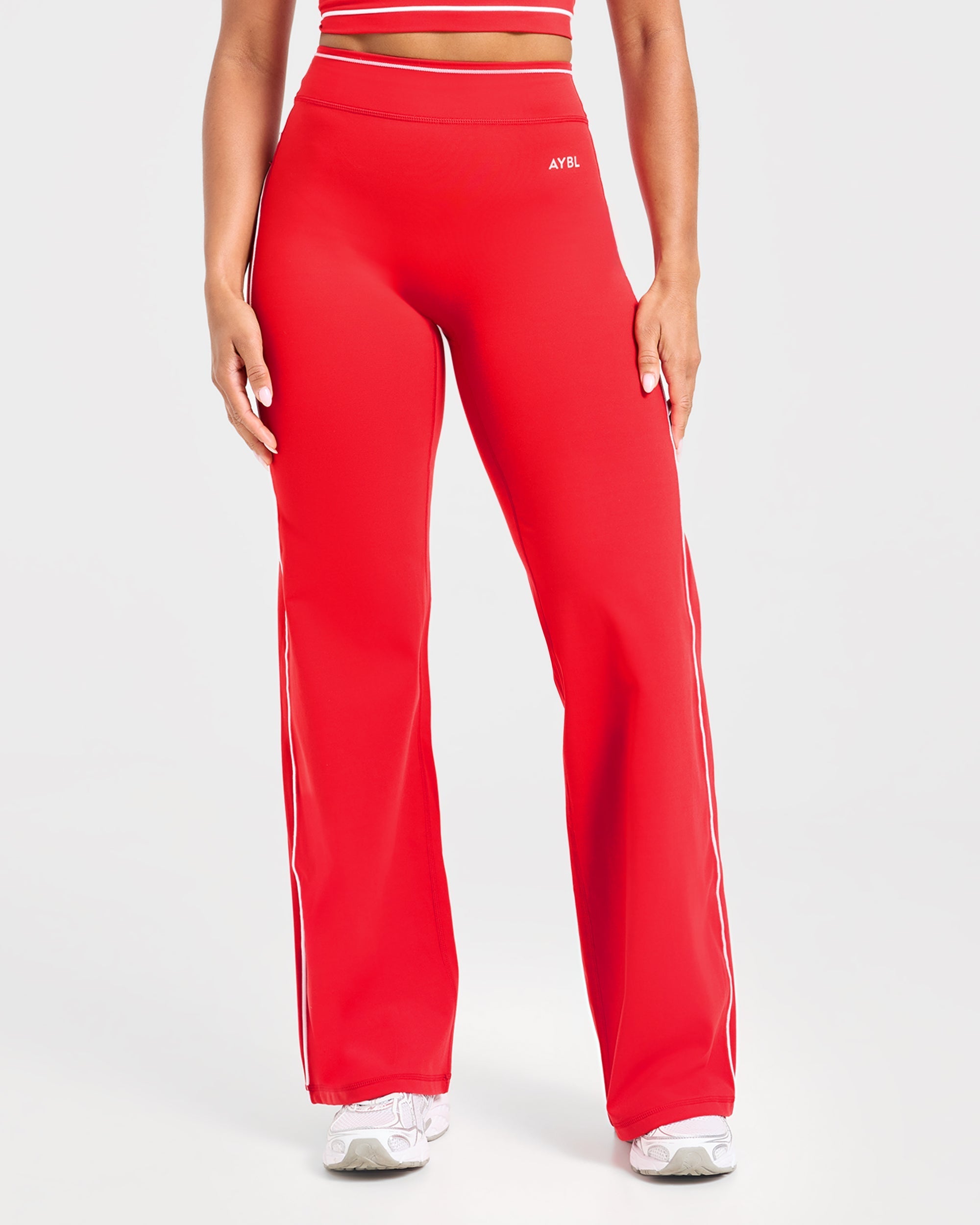 Form Flared Leggings - Rood