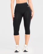 Form Capris - Zwart