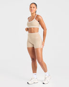 Form Shorts - Mocha