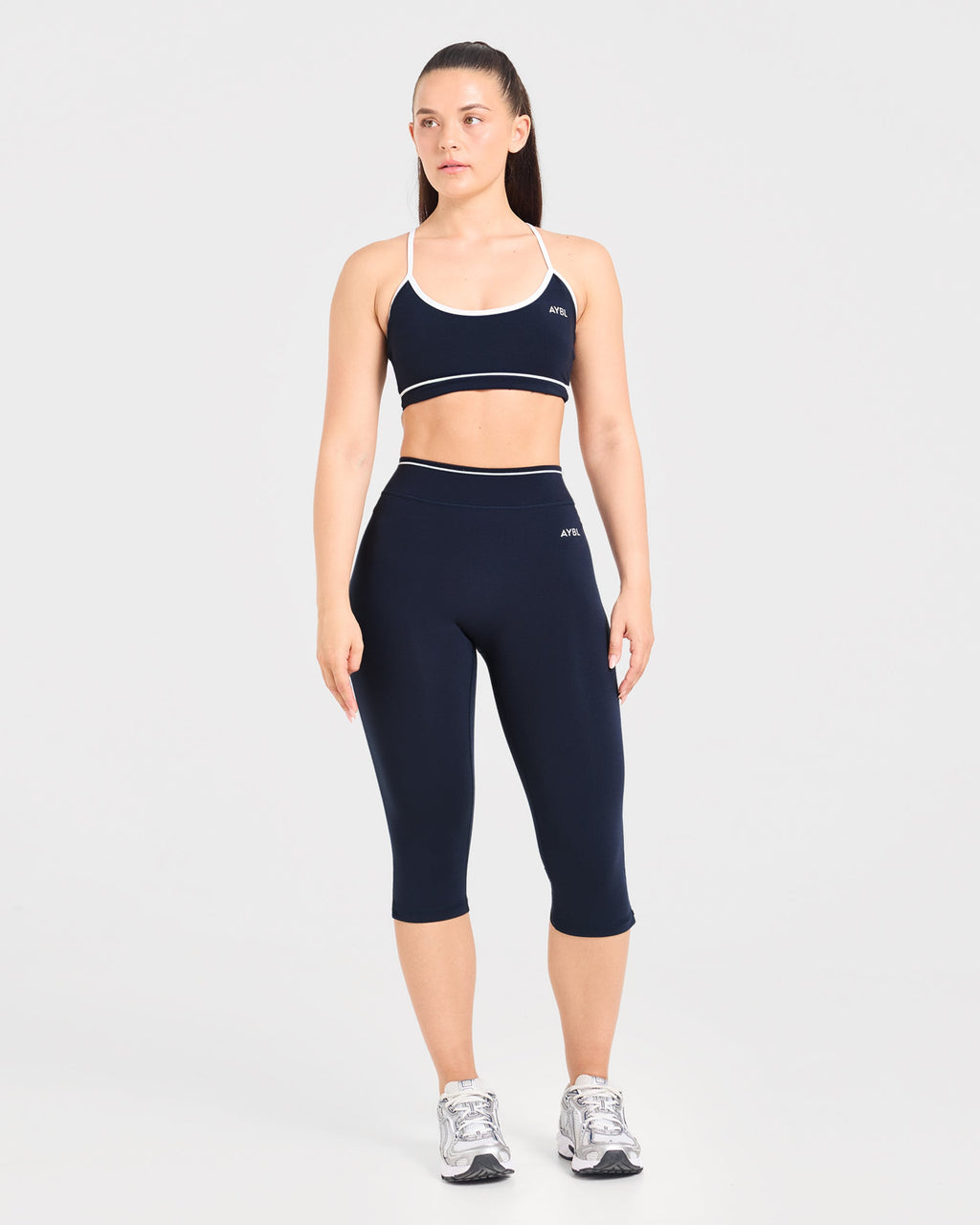 Form Capris - Muted Navy