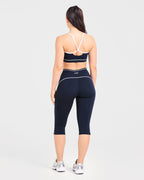 Form Capris - Muted Navy