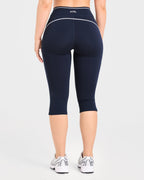 Form Capris - Muted Navy