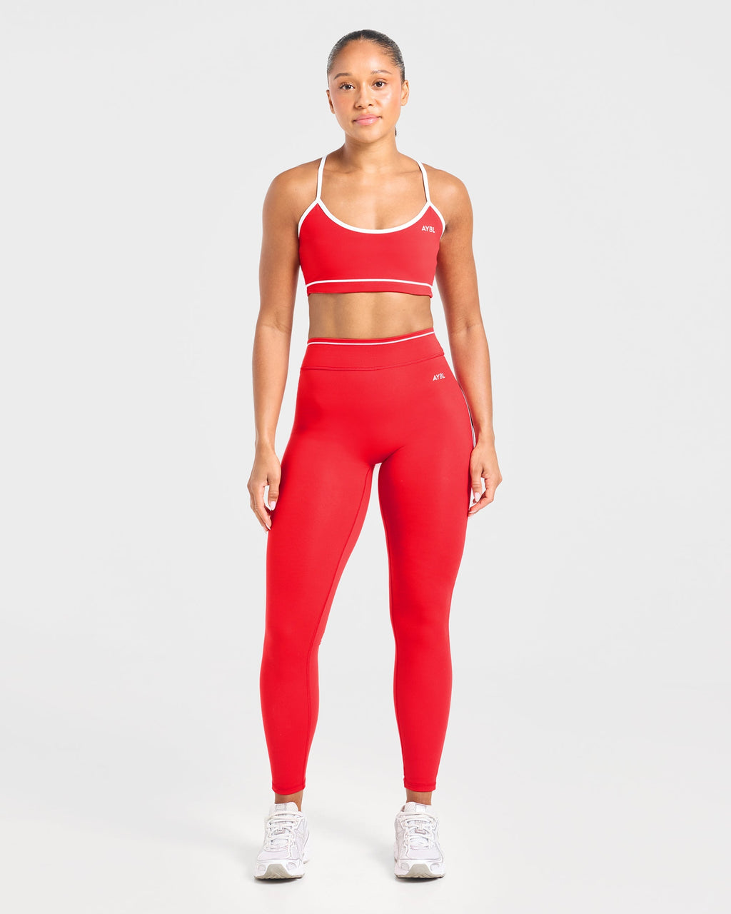 Form Leggings - Rood