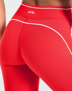 Form Leggings - Rood