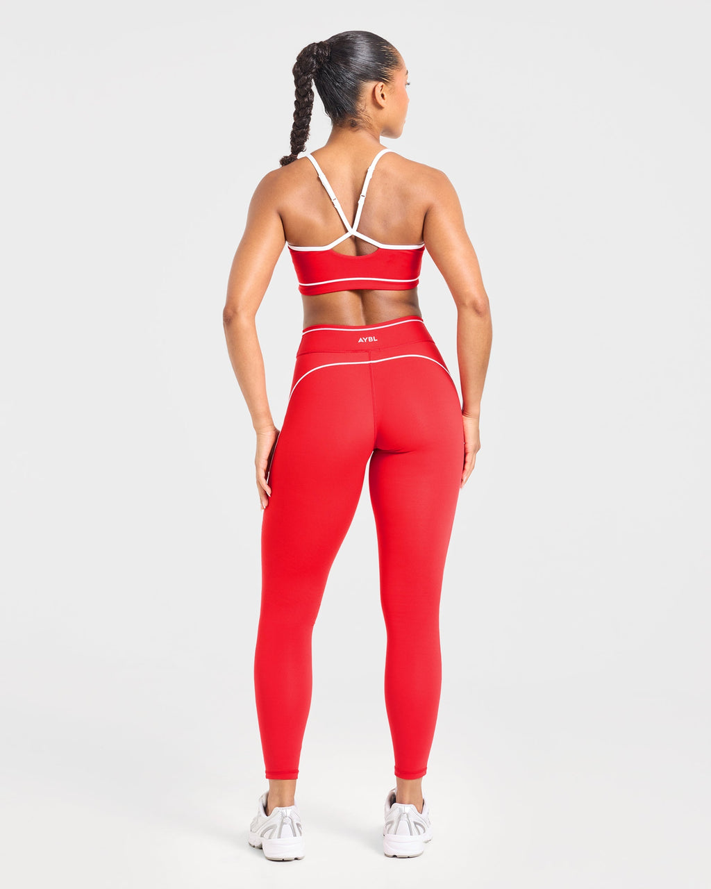 Form Leggings - Rood