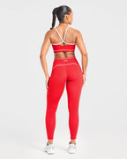 Form Leggings - Rood