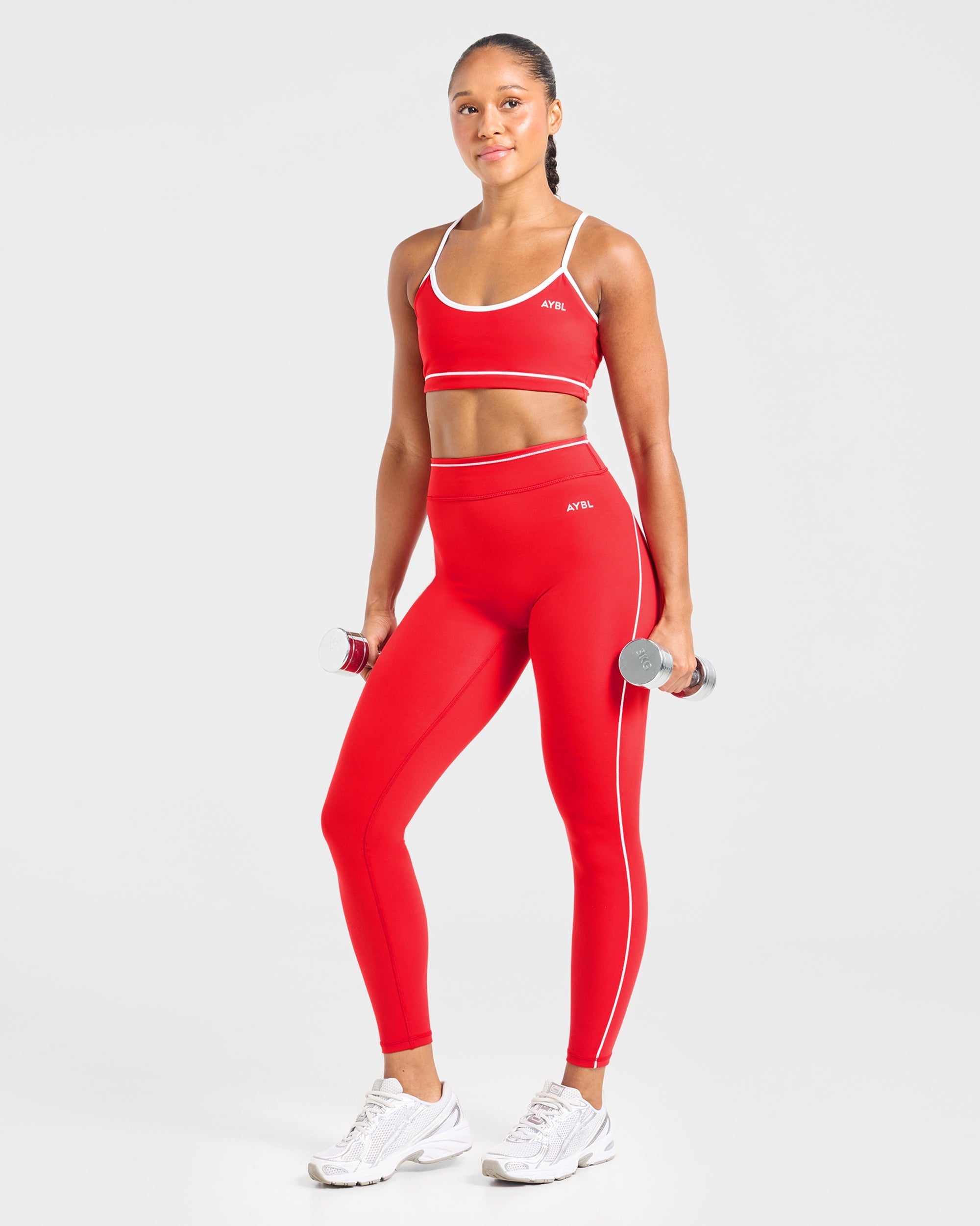 Form Leggings - Rood
