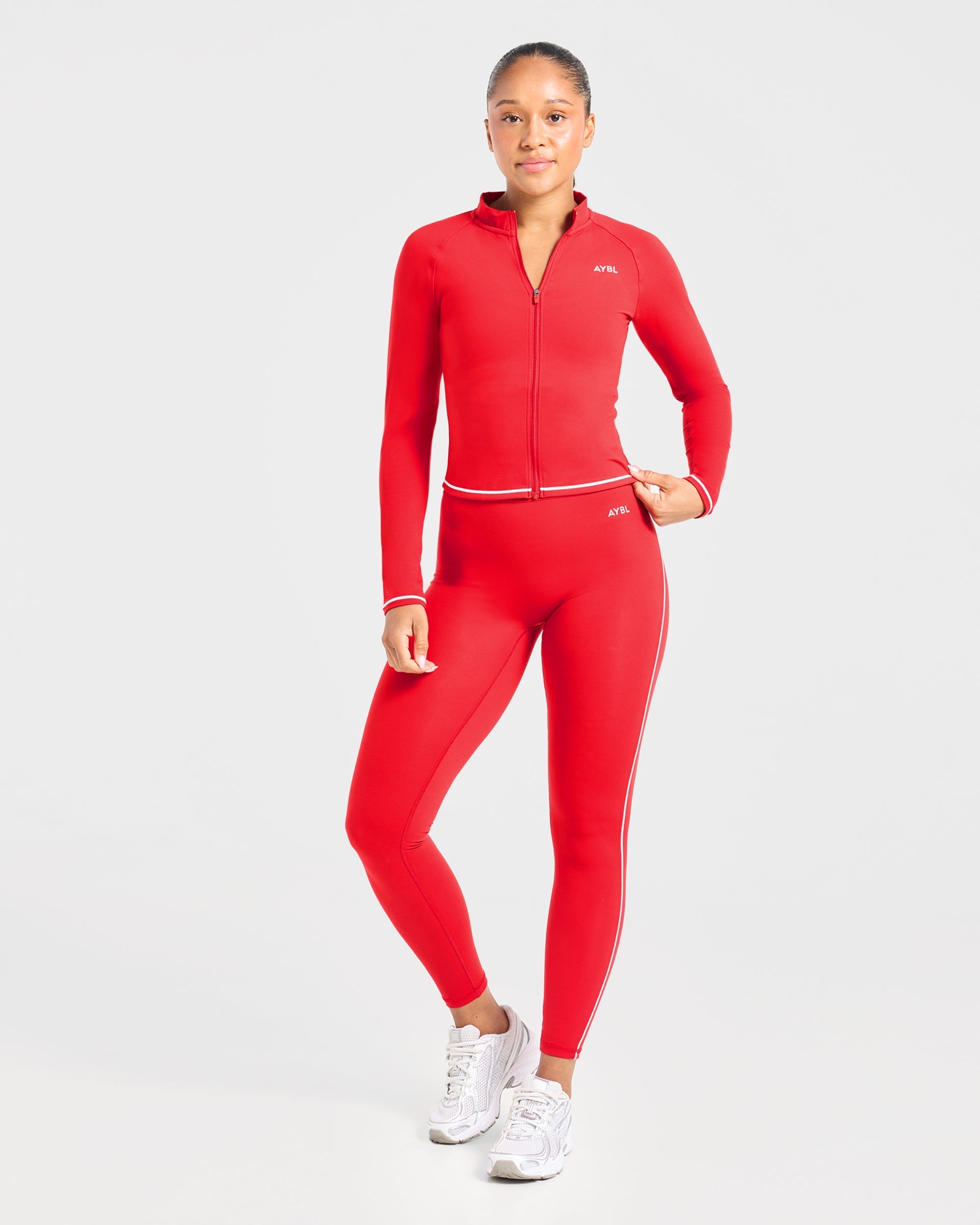 Form Leggings - Rood