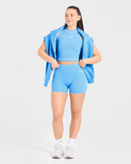 Form Shorts - Blauw