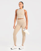 Form Tank Top - Mocha