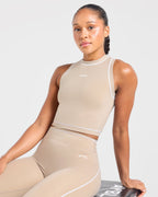 Form Tank Top - Mocha