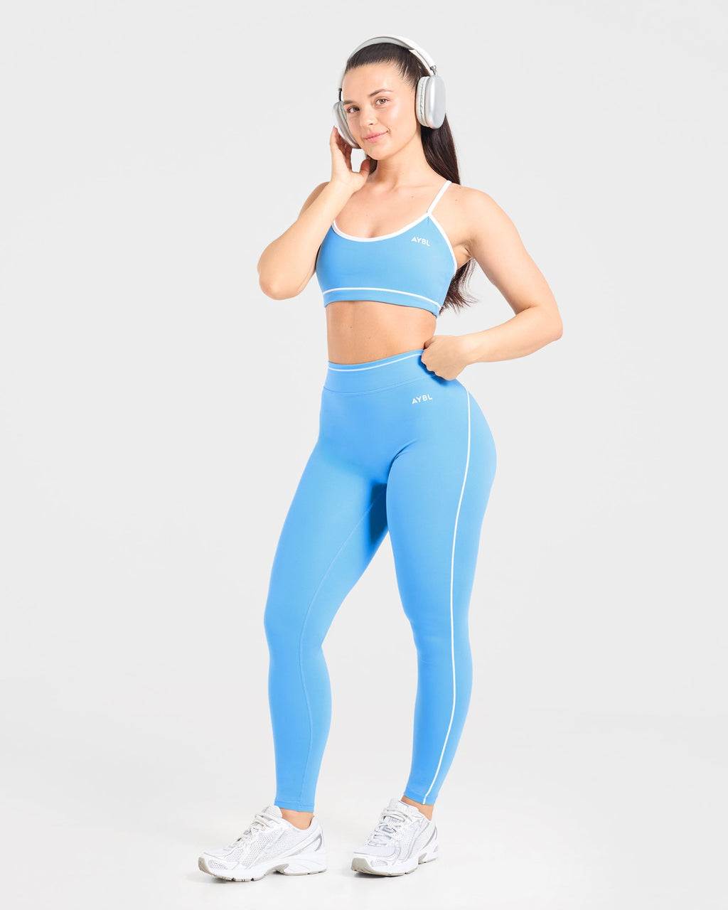 Form Leggings - Blauw