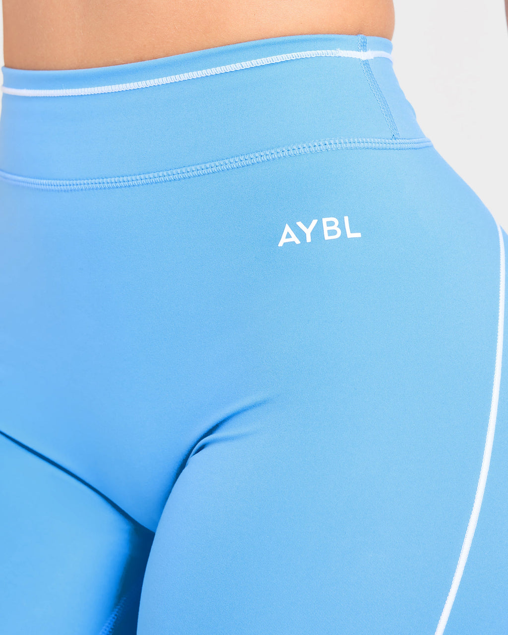 Form Leggings - Blauw