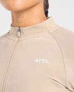 Form Zip Up Jacket - Mocha