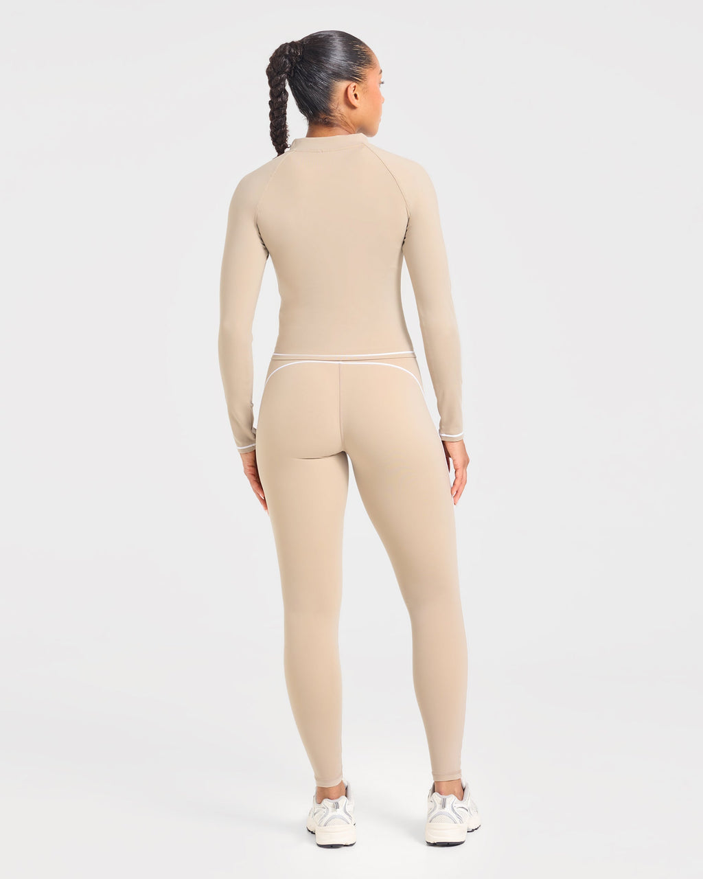 Form Zip Up Jacket - Mocha