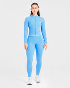 Form Zip Up Jacket - Blauw