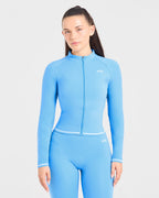 Form Zip Up Jacket - Blauw