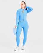 Form Zip Up Jacket - Blauw